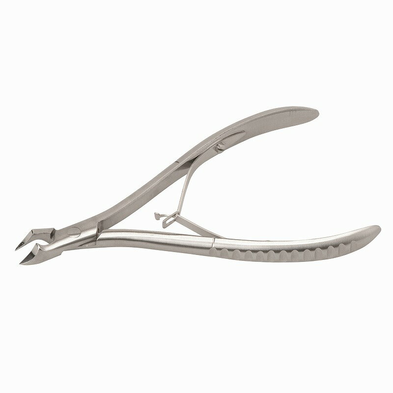 小型ニッパ式爪切り（アングル刃）小 NAIL-SAT（100MM） 24-8477-01 松吉医療総合カタログ｜マツヨシ　..