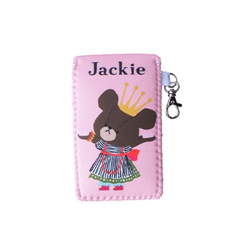 くまのがっこう　ソフトペンケース　おたんじょうび　ピンク