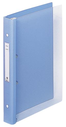 メディカルサポートブック 表紙クリア 2穴 ブルー HB666-1 入数：1