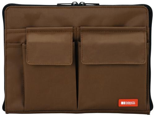 バックインバック A5 茶 A-7553-9 入数：1