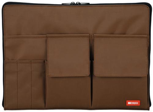 バックインバック A4 茶 A-7554-9 入数：1