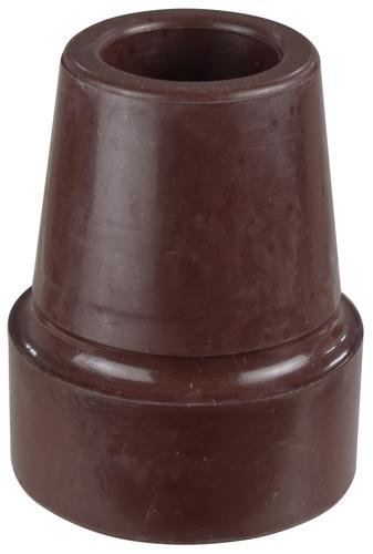 足ゴム ダークブラウン ステッキ・杖先径φ19mm用 入数：1