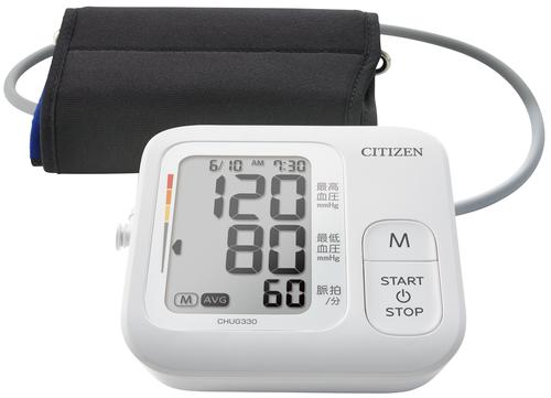 血圧計[上腕(カフ)式] CHUG330-WH ホワイト