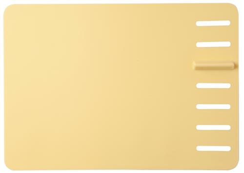 ランチョンマット カトラリーレスト付 イエロー MAY004 入数：1