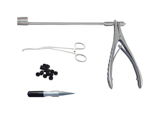 【メーカー直送】特大型痔核結紮器セット AT-KS101 入数：1【代引不可】