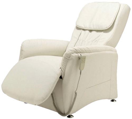 【メーカー直送】電動リクライニングチェア アイボリー FV-708A-IV 入数：1【代引不可】