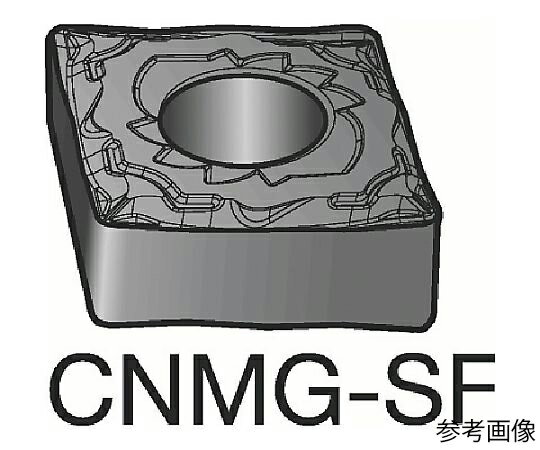 サンドビック T-Max P 旋削用ネガチップ（110） H13A 1セット（10個入） CNMG120412SF 販売単位：1セット(10個入)