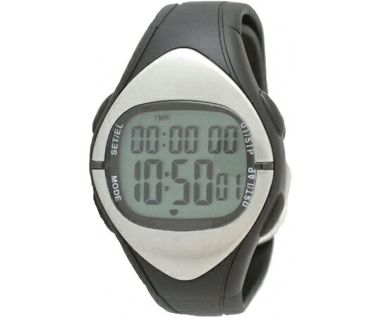 クレファー T-SPORTS 16ラップ心拍計測付きデジタルウォッチ ブラック TS-D012-BK 販売単位：1本