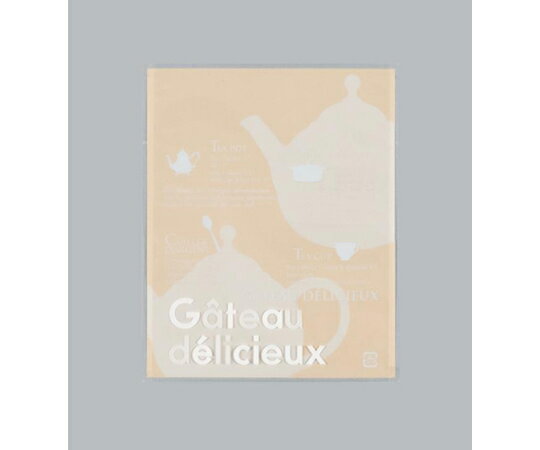 福助工業 製菓向け袋 カマス GT（透明タイプ）No.3 ポットクリーム バラ 1ケース（100セット入） 00501..