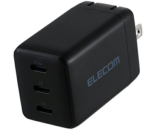 쥳 ΡPCACץ USBŴ USB PD 67W USB-C3 󥰥ץ饰 ֥å ACDC-PD11267BK ñ̡1