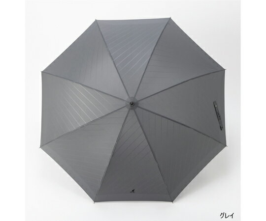 丸十コーポレーション カンゴール紳士スソエンボス長傘 75cm グレー 10003605 販売単位：1個