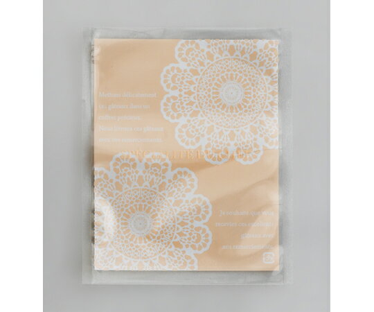 福助工業 製菓向け袋 カマス GT（透明タイプ）No.2 レースベージュ 1ケース（100個×56セット入） 00683..