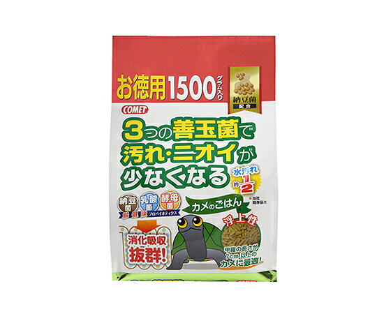 イトスイ カメのごはん 納豆菌 1500g 販売単位：1袋