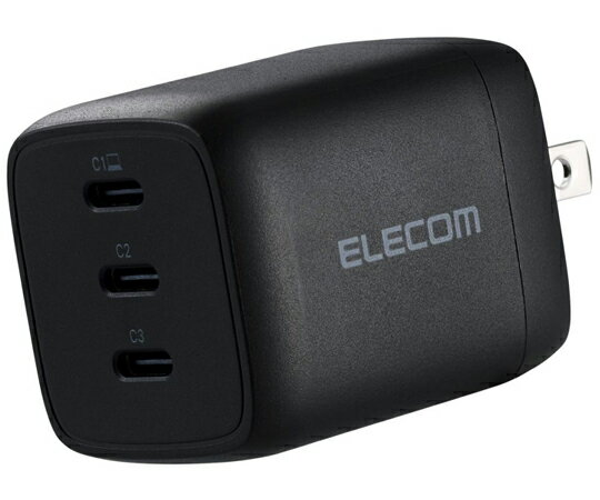 쥳 ΡPCACץ USBŴ USB PD 67W ưʬ USB-C3 󥰥ץ饰 ֥å ACDC-PD11167BK ...