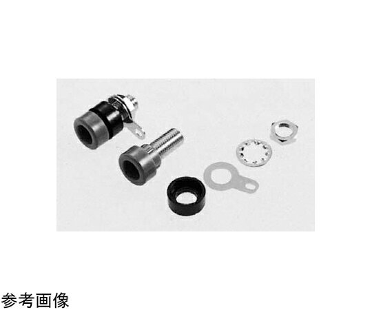 マックエイト パネル用 バナナプラグ用ジャック 緑（10本入） BR-1-G 販売単位：1袋(10本入)