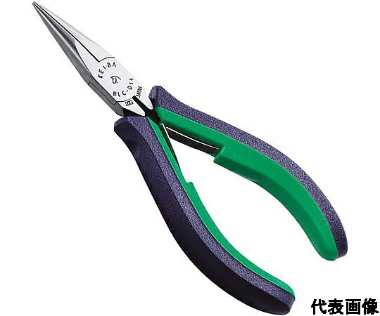 マルト長谷川工作所 ラジオペンチ・溝なし 2com.ハンドル 120 HLC-D14 販売単位：1丁