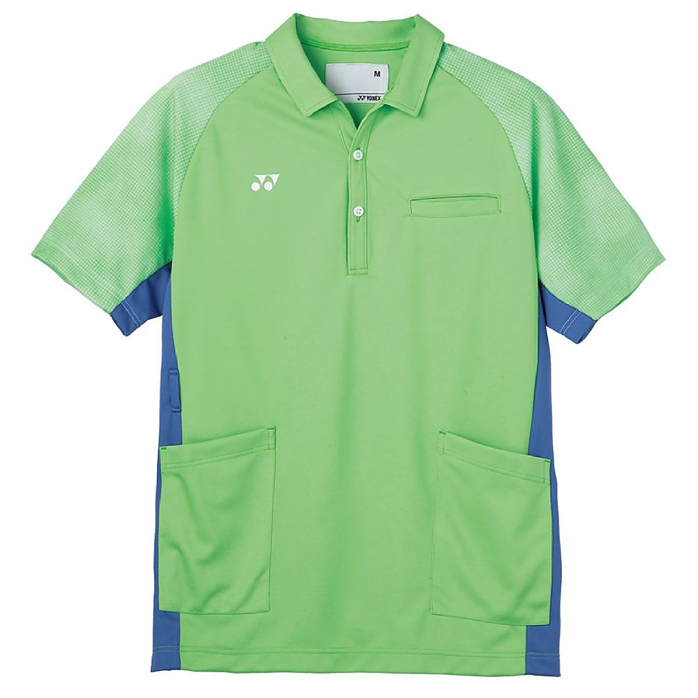 YONEX（トンボ） Mケアワークシャツ アップルグリーン L（身丈73cm） CY304-40 L 販売単位：1枚