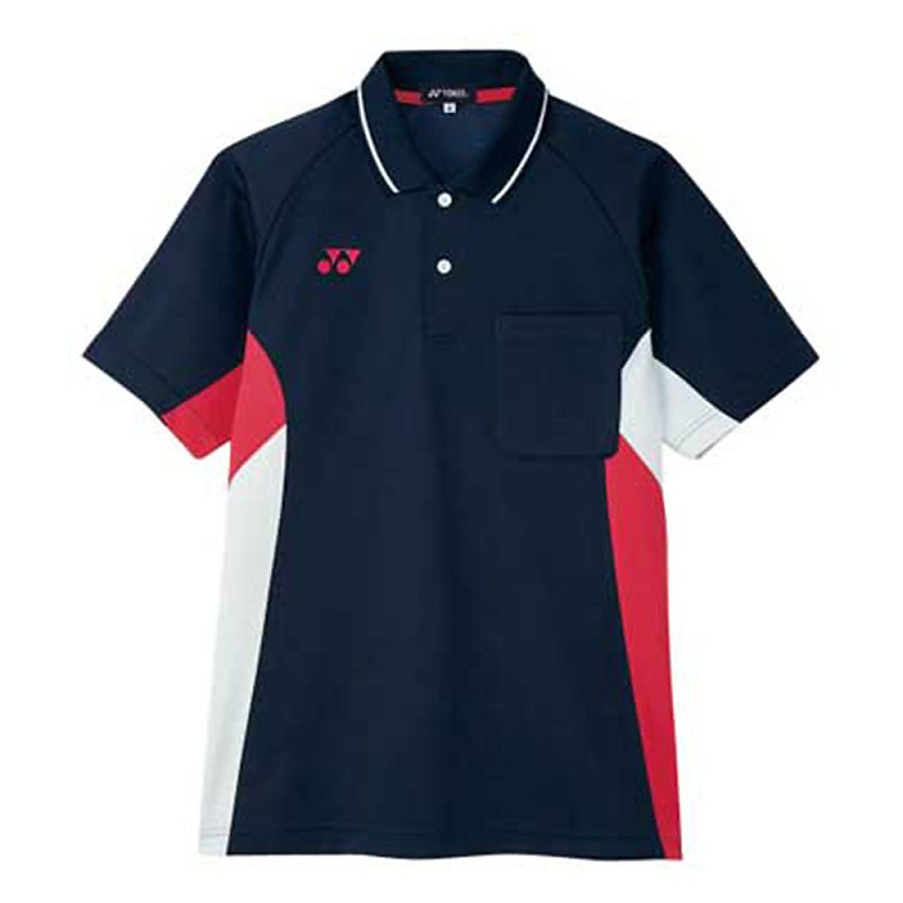 YONEX（トンボ） ポロシャツ ネイビー×レッド 4L（身丈80cm） CY201-88 4L 販売単位：1枚