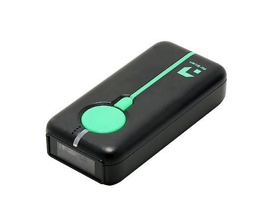 ウェルコムデザイン モバイルバーコードリーダ黒 AIRSCAN-M-1D-BLK 販売単位：1個