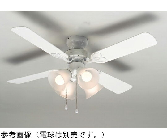 東京メタル工業 シーリングファン 4灯4枚羽根 ホワイト 電球別売品（E26仕様） TKM42WW4LKNDZ2 販売単位：1箱