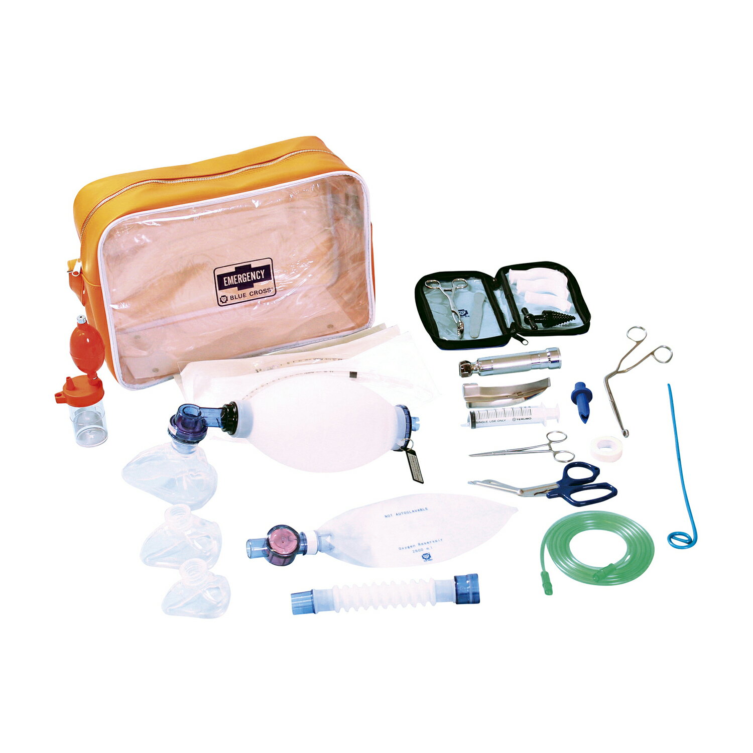 ブルークロス 救急蘇生セット（医師挿管用） ACRW-E-HA