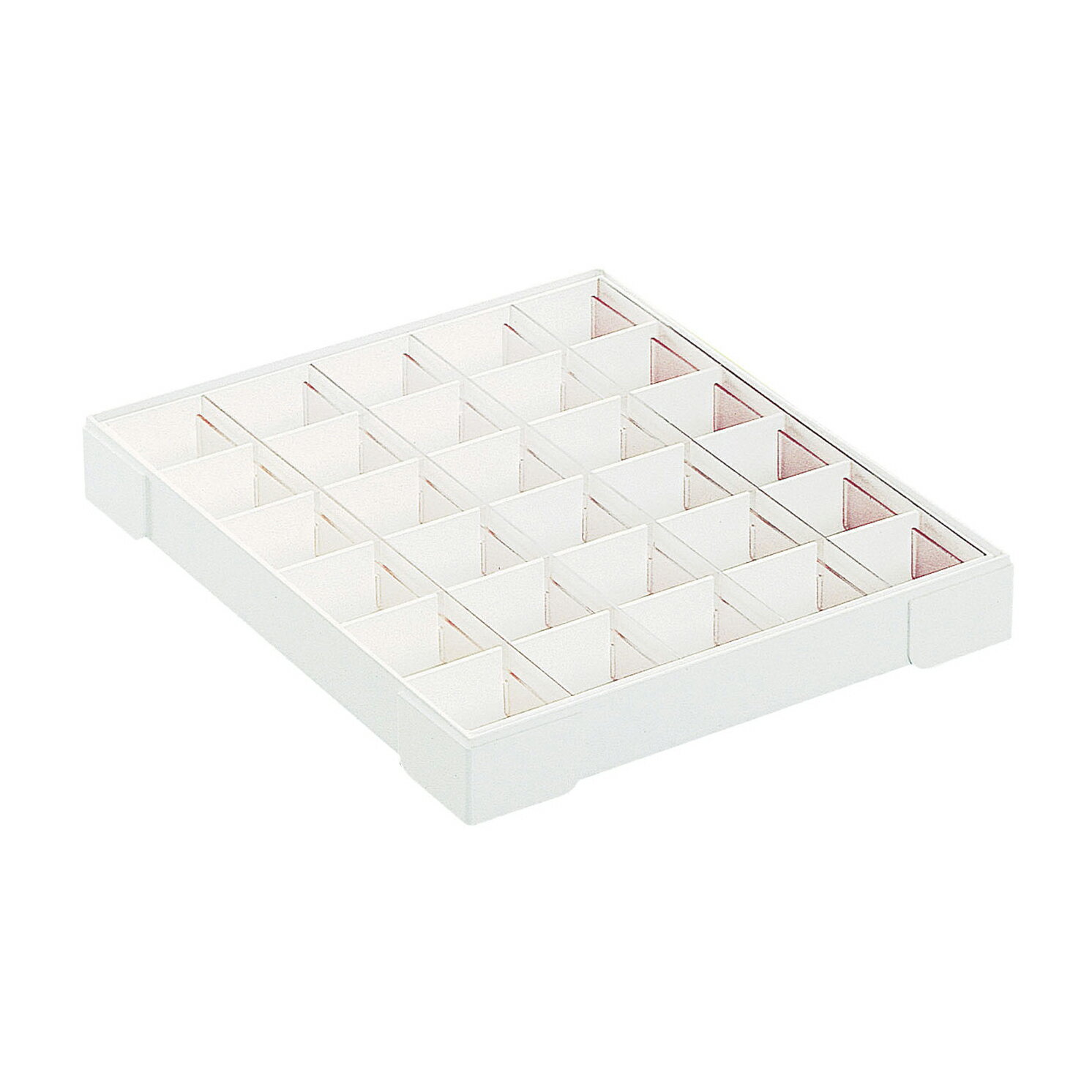 日本医理器材 カラー散薬トレー（30人用） 6008-06(ホワイト)