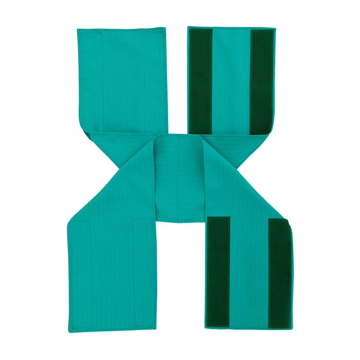 サポートバンド（8の字） 廣瀬商会TSB0204(6マイイリ)●麻酔導入後の手術台からの脱落防止に役立つサポートバンドです。●面ファスナー仕様で手術中の体位固定などにも使用できます。●オートクレーブ滅菌可能。