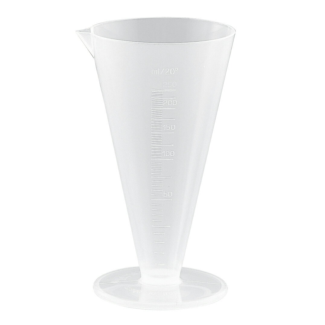 Kartell 液量計（PP製）円錐型 423(250ML)