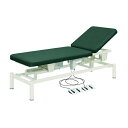 高田ベッド製作所 電動診察台(2M電動ベッド) ビニルレザーメディグリーンTB-949(W70XL180CM)