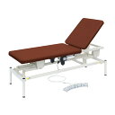 高田ベッド製作所 2M電動リモス ビニルレザーライトブラウンTB-1516(65X180CM)