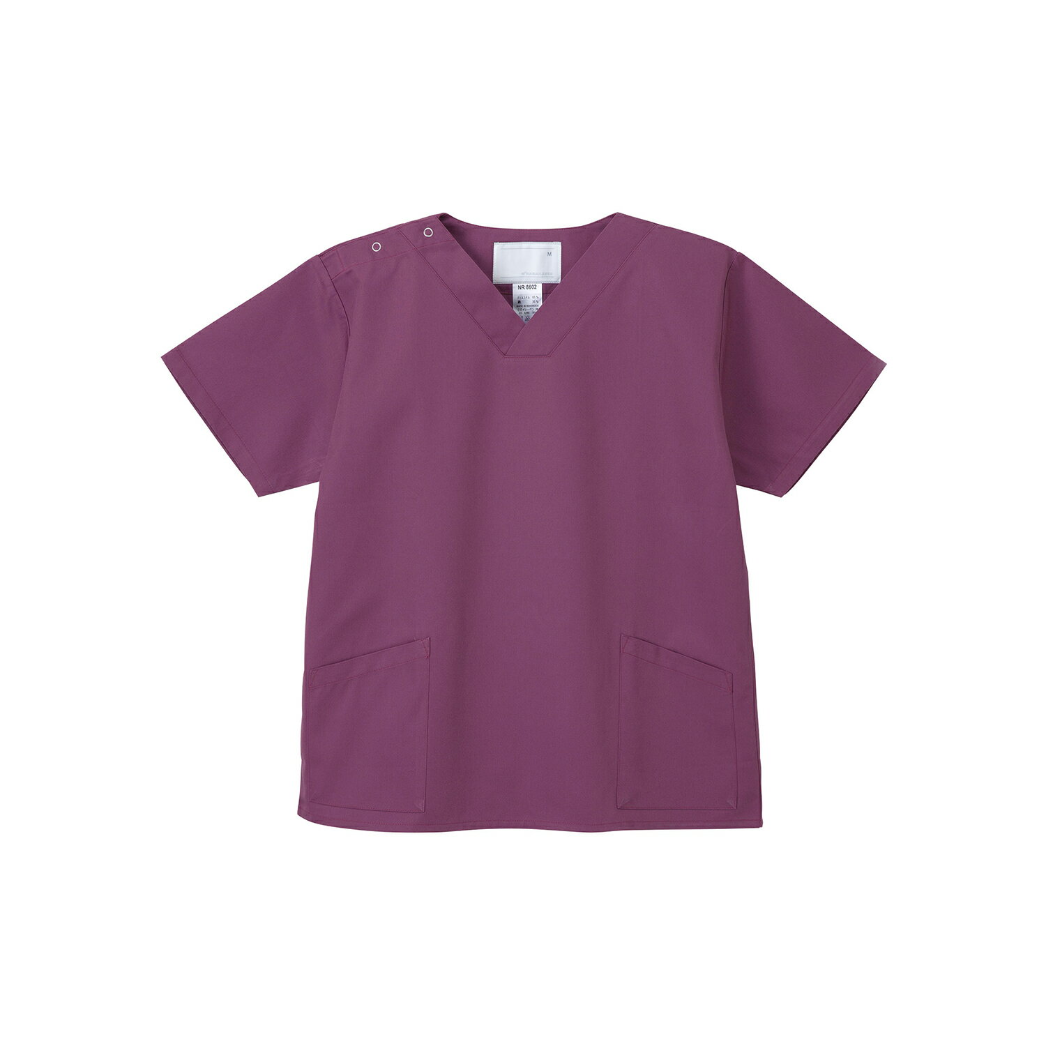 ナガイレーベン 男女兼用上衣 バーガンディNR-8602(BL)