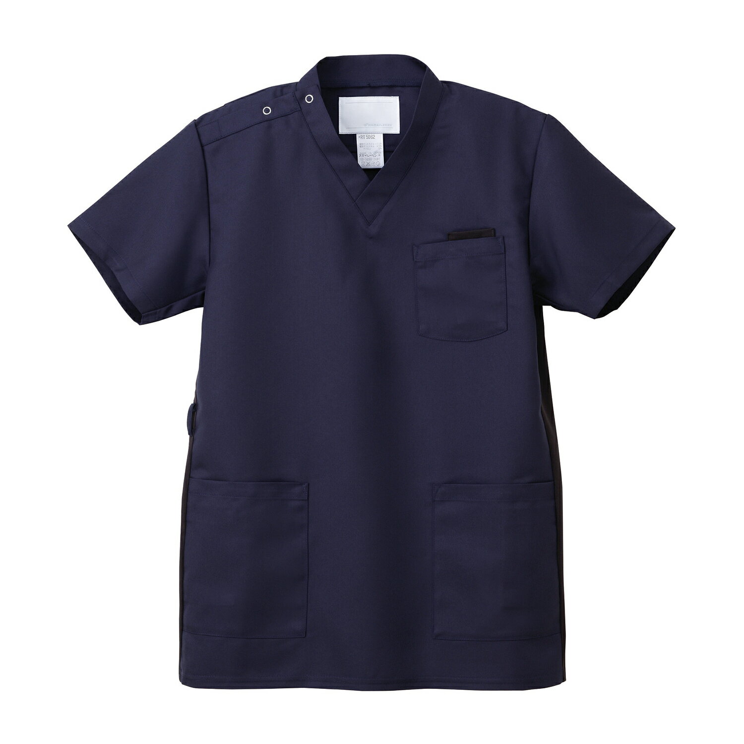 ナガイレーベン 男女兼用上衣 ネイビーRT-5062(SS)(4)