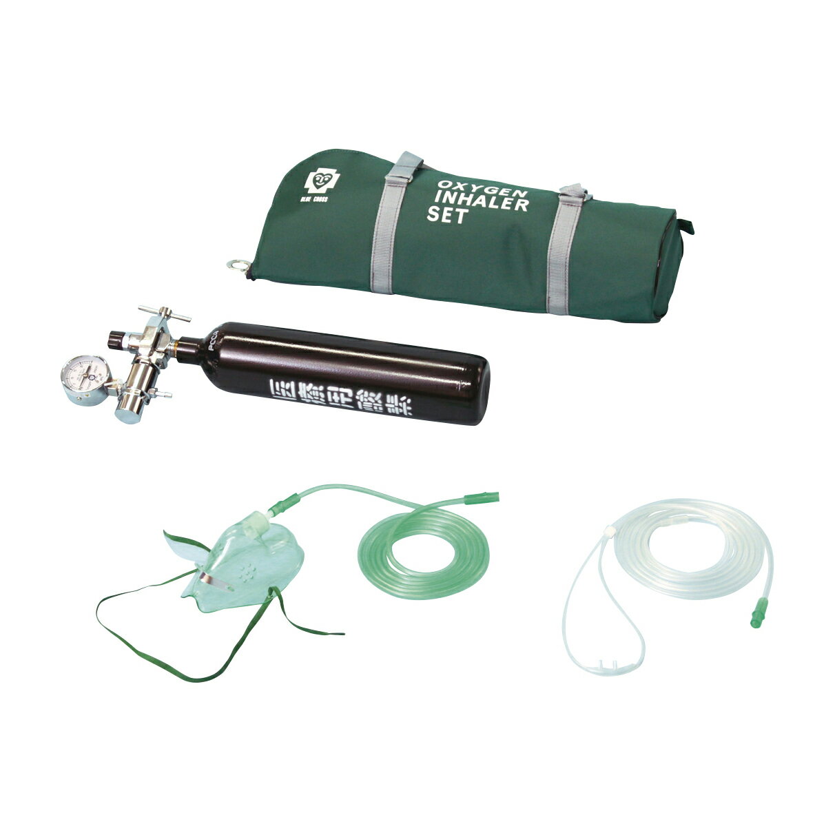 ブルークロス 携帯用酸素吸入器（スタンダードタイプ 01556010 酸素なしOX-100S