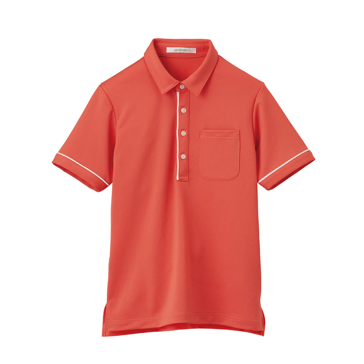 カーシーカシマ 半袖ポロシャツ（男女兼用） LLHSP003-29(コーラルピンク)