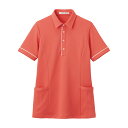 カーシーカシマ 半袖ロングポロシャツ(男女兼用) 3LHSP004-29(コーラルピンク)