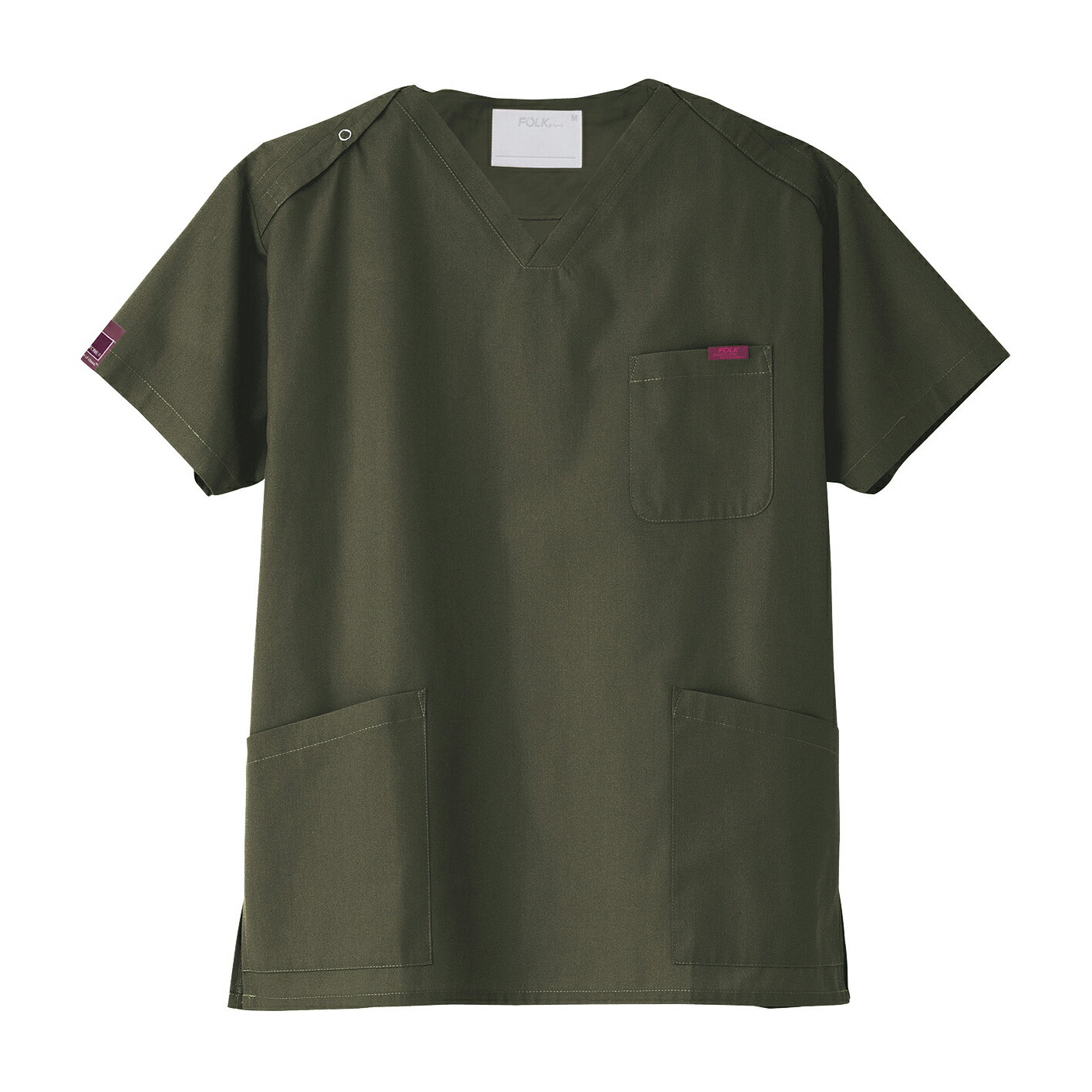 フォーク パントン スクラブ（男女兼用） フォレストナイト PANTONE7000SC(S)