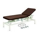 高田ベッド製作所 電動診察台(2M電動ベッド) ビニルレザー茶TB-949(W70XL190CM)