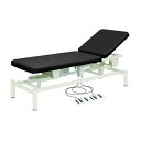高田ベッド製作所 電動診察台(2M電動ベッド) ビニルレザー黒TB-949(W65XL180CM)