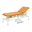 高田ベッド製作所 電動診察台(2M電動ベッド) ビニルレザーオレンジTB-949(W65XL180CM)
