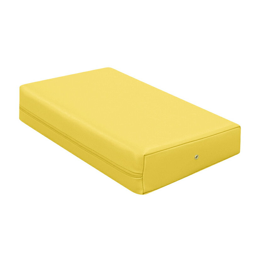 高田ベッド製作所 カラーマッサージマクラ マッサージマクラ ビニルレザーイエローTB-77C-05