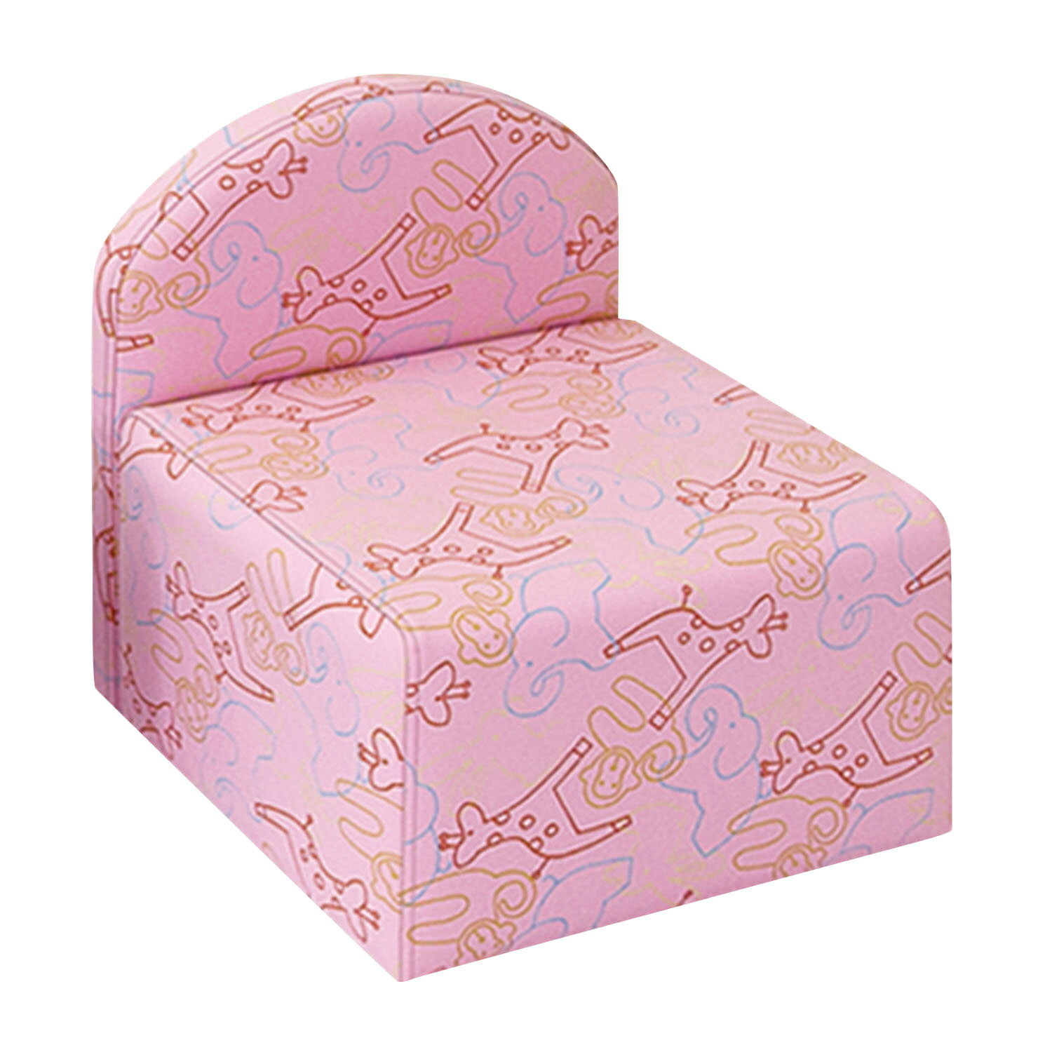 高田ベッド製作所 幼児用ミニチェア ミニパーク ピンクTB-855