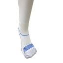コーポレーション パールスター サージカルハイソックス 青(足底26.0~27.5cmL