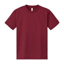 トムス ドライTシャツ バーガンディ000300-ACT(SS)
