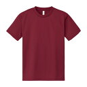 トムス ドライTシャツ バーガンディ000300-ACT(LL)