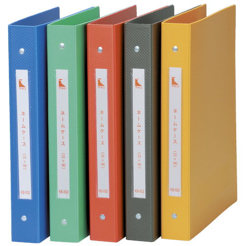 ケアブック KB-100(A4)4ケツ レッド