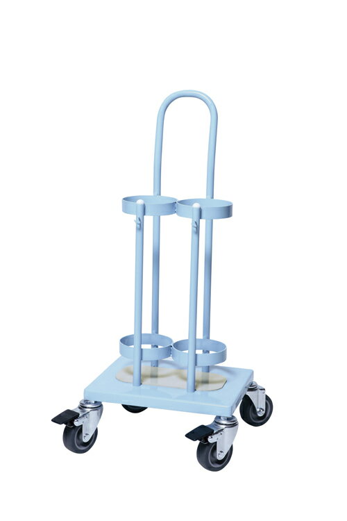 ボンベカート（500L・2本用）KBC502(4リン)