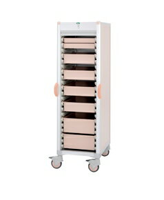 サカセ化学工業　材料搬送カート　C46-AS10207B(ブルー) ブルー