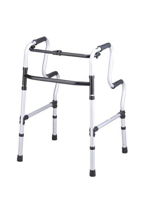 テツコーポレーション　固定式歩行器ステップウォーカー（S）　T-5613(ミスティシルバー)
