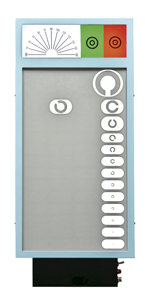 新和精工　LED式視力検査器（壁掛式・3m用）　RC-1500B-3N(4ホウコウ) 【大型商品メーカー直送 代引不可】