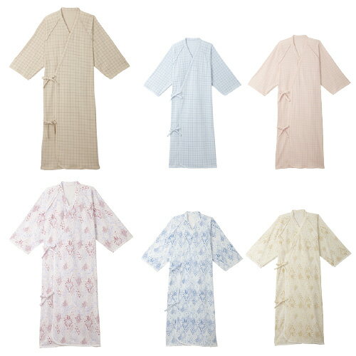 ケアねまき（メリヤスタイプ） 5075(L) ファニーピンク